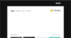 Desktop Screenshot of pedesonhos.com.br